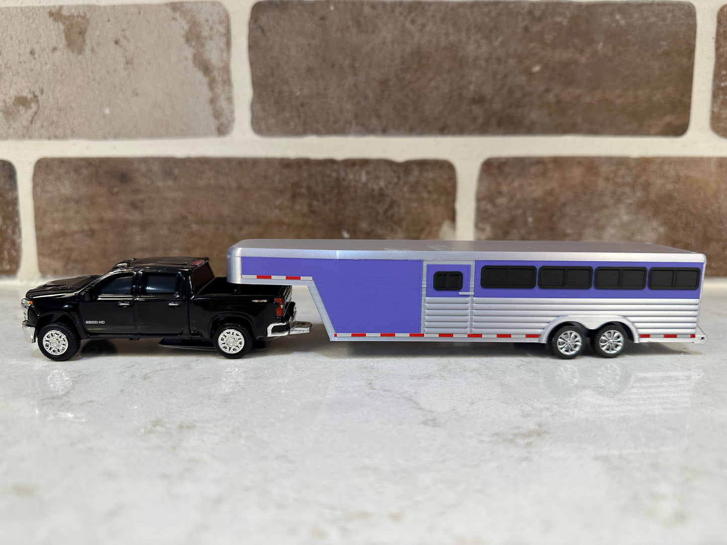 1/64 Scale 26' Gooseneck Purple '25