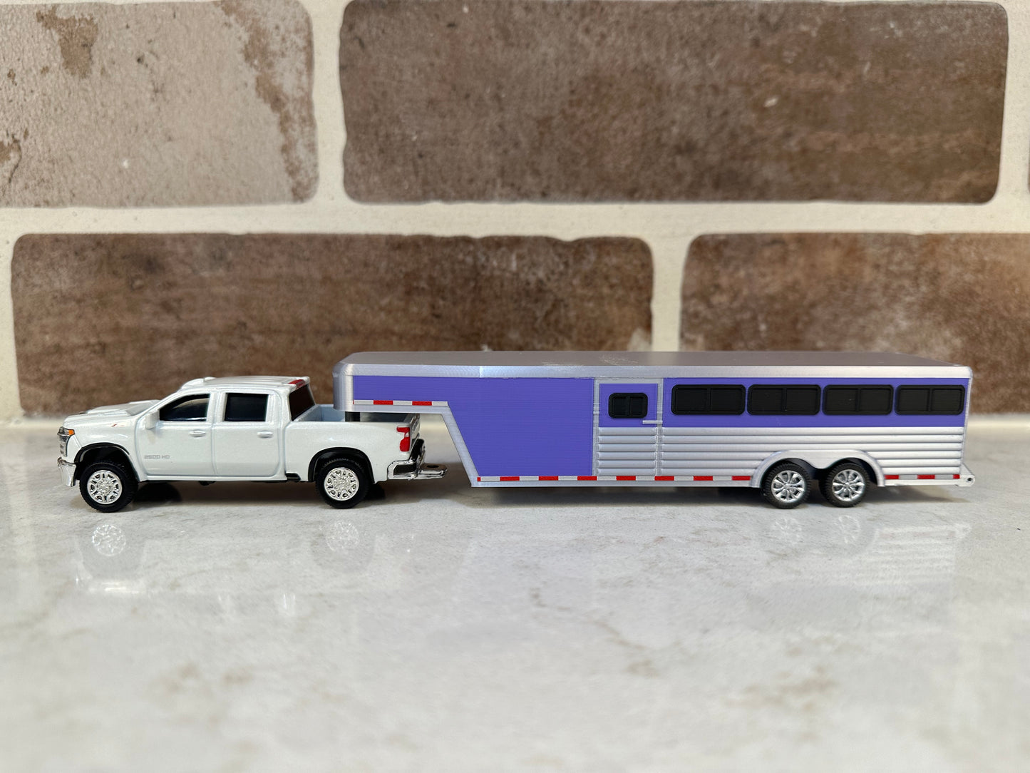 1/64 Scale 26' Gooseneck Purple '25