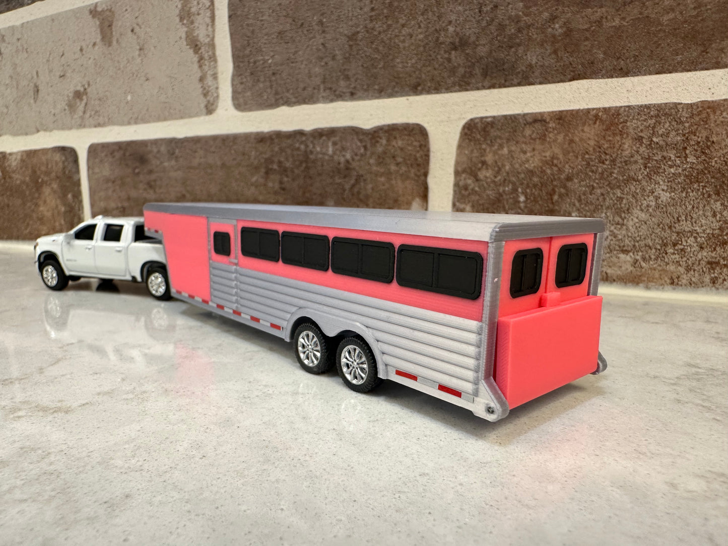 1/64 Scale 26' Gooseneck Pink '25