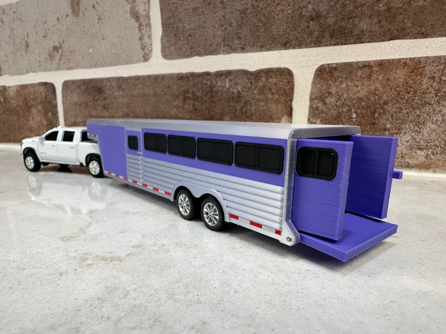 1/64 Scale 26' Gooseneck Purple '25