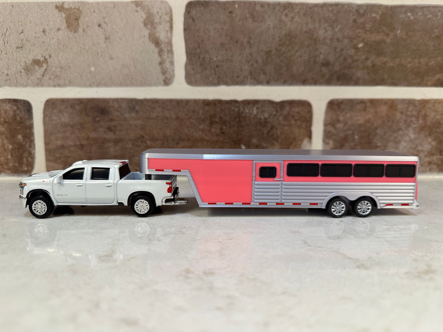 1/64 Scale 26' Gooseneck Pink '25