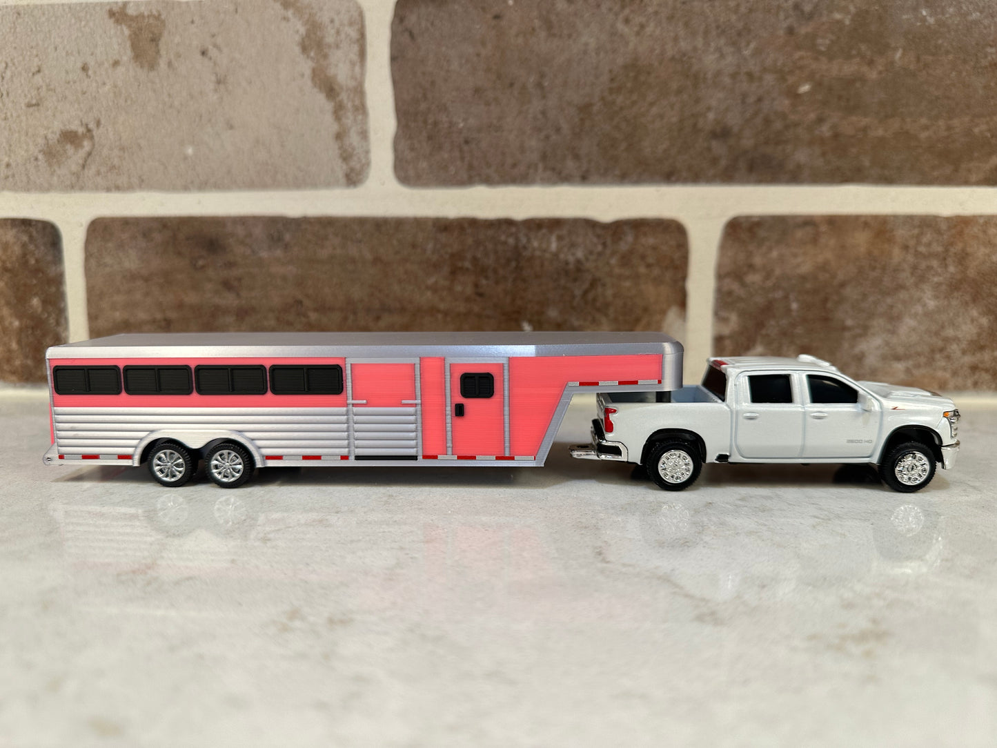 1/64 Scale 26' Gooseneck Pink '25