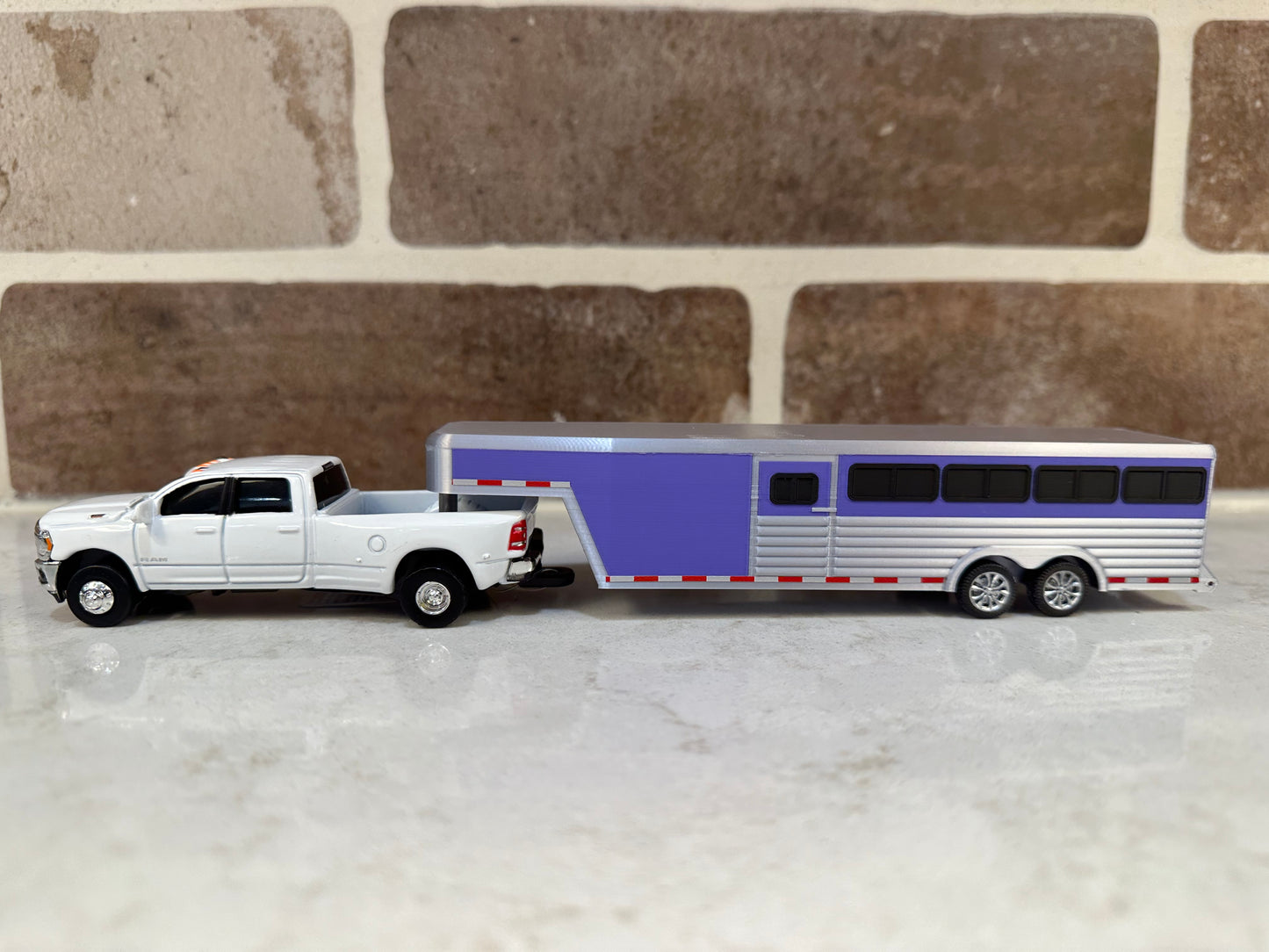 1/64 Scale 26' Gooseneck Purple '25