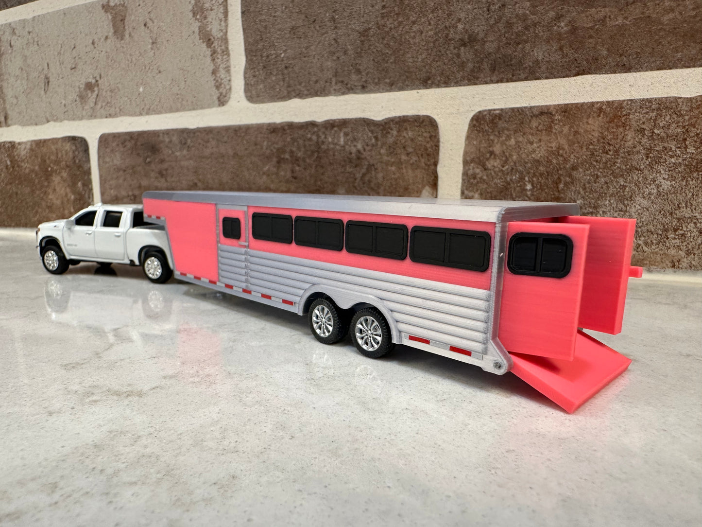 1/64 Scale 26' Gooseneck Pink '25