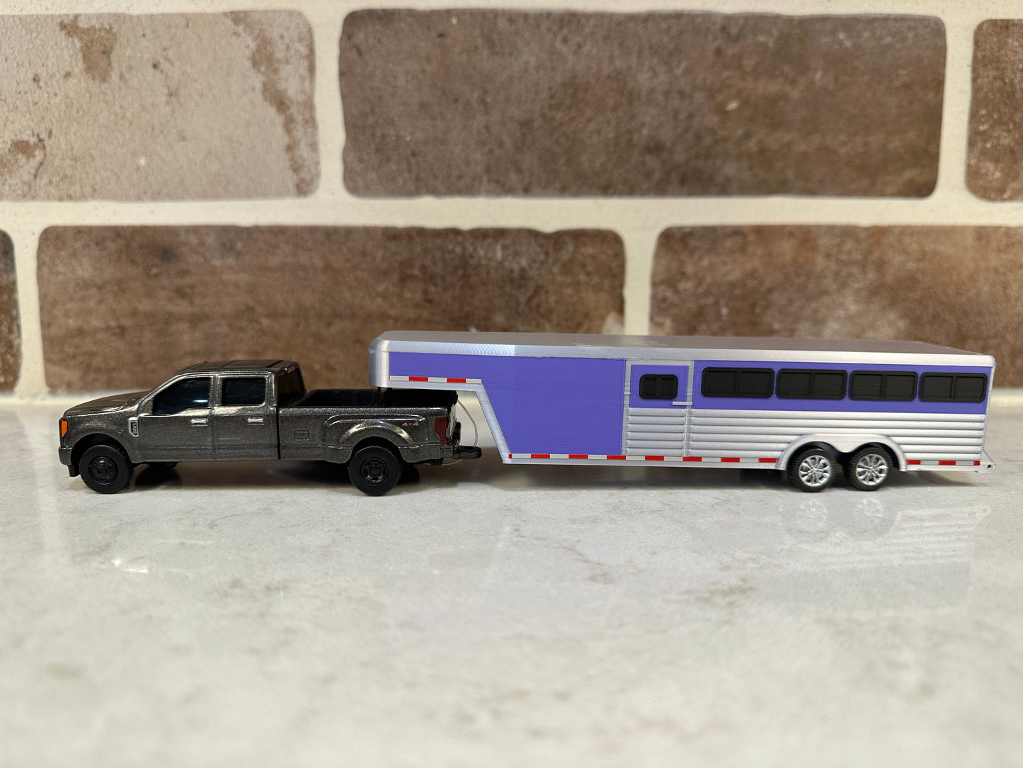 1/64 Scale 26' Gooseneck Purple '25