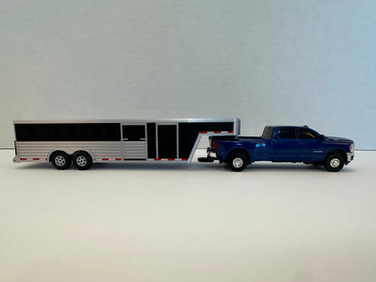 1/64 Scale 26' Gooseneck Black