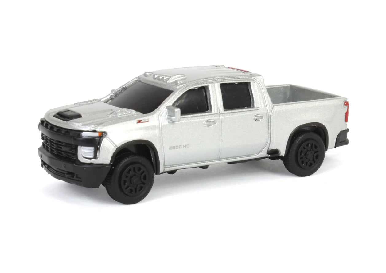 Silver Chevy Truck