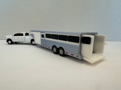 1/64 Scale 26' Gooseneck White