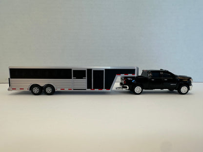 1/64 Scale 26' Gooseneck Black