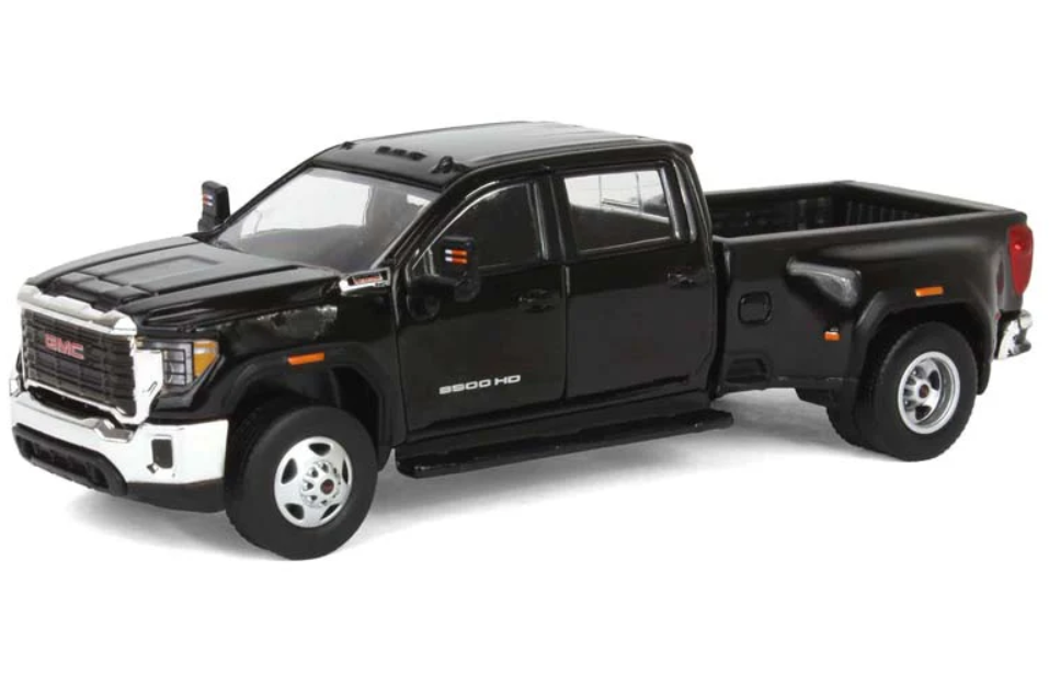 Black GMC Dually